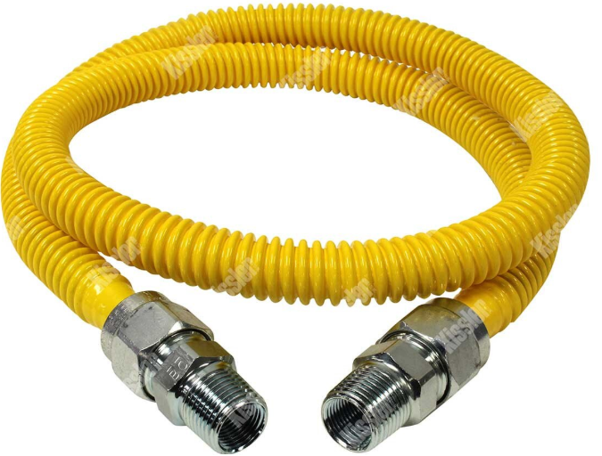 GAS CONNECTOR 1/2 MIP X 1/2 MIP 72" 13-3172