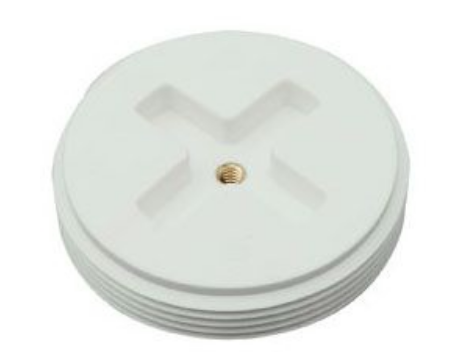 6 PVC COUNTERSUNK PLUG 6PCSPL
