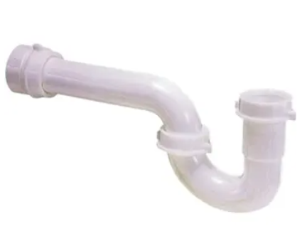 1 1/2 TUBULAR BAG P-TRAP W/ADAPTER PVC 242935 OLD 172300