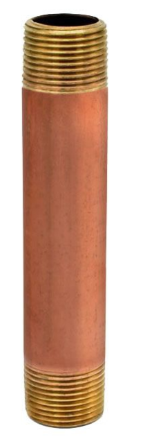 1/2 X SHOULDER SH NIPPLE BR 12SRBN
