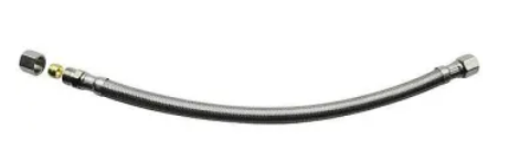 SS LAVATORY SUPPLY 3/8 COMP X 3/8 COMP X 12" DELTA STYLE 246892 OLD 157718