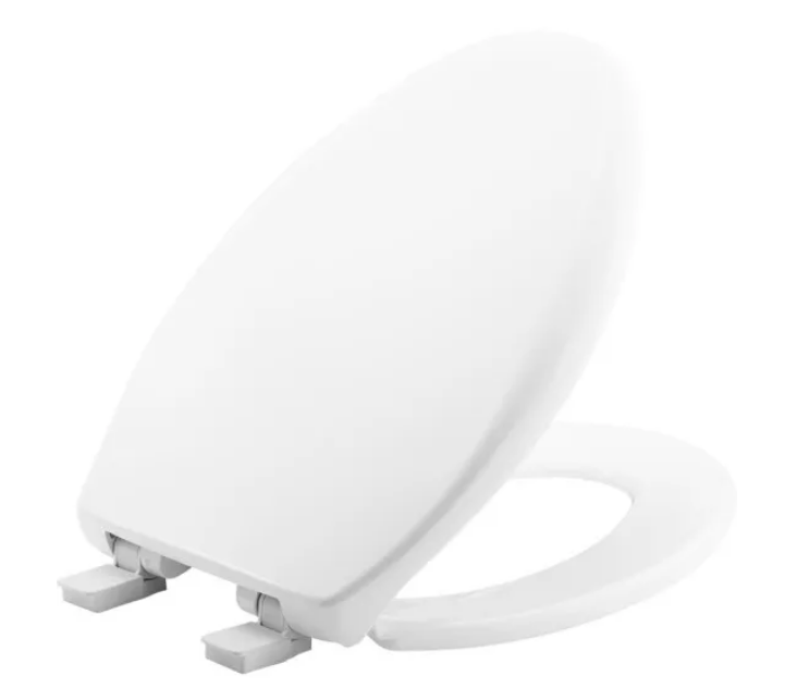 BEMIS 1200E4 SLO CLOSE SEAT ELONGATED BOWL WHITE BEM1200E4W
