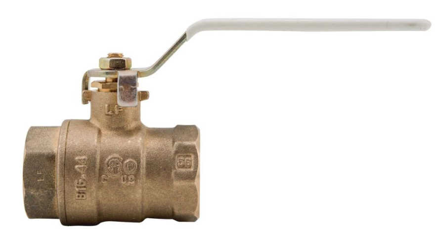 WATTS 1" BALL VALVE-LF IRON PIPE 1IPBV