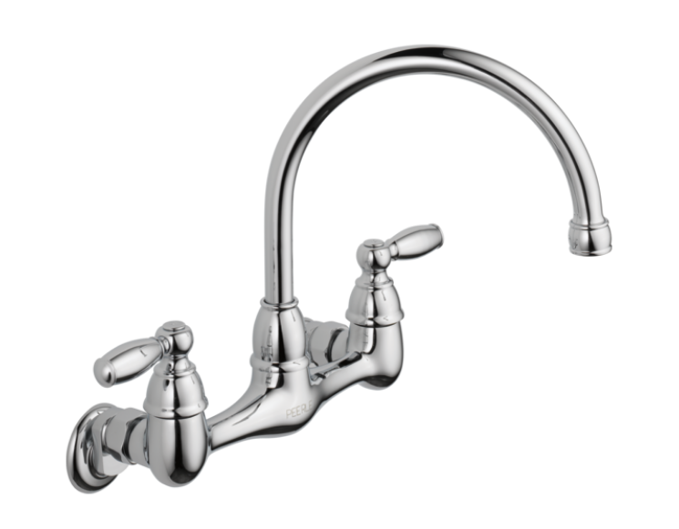 Peerless Wall Mount Kitchen Faucet PWMKF