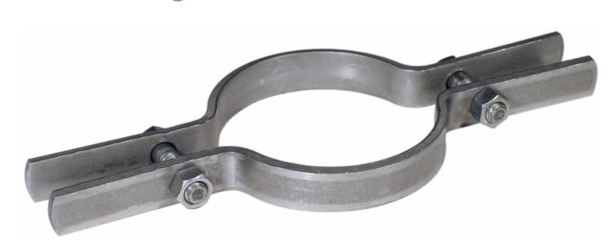 4 RISER CLAMP STEEL/NO-HUB PIPE 4RC