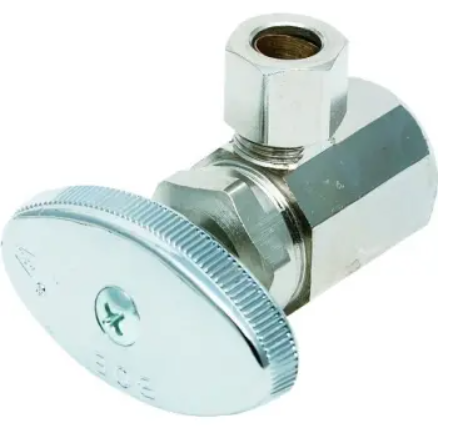 ANGLE STOP R VALVE 1/2 FIP X 3/8 COMP MULTI 403319