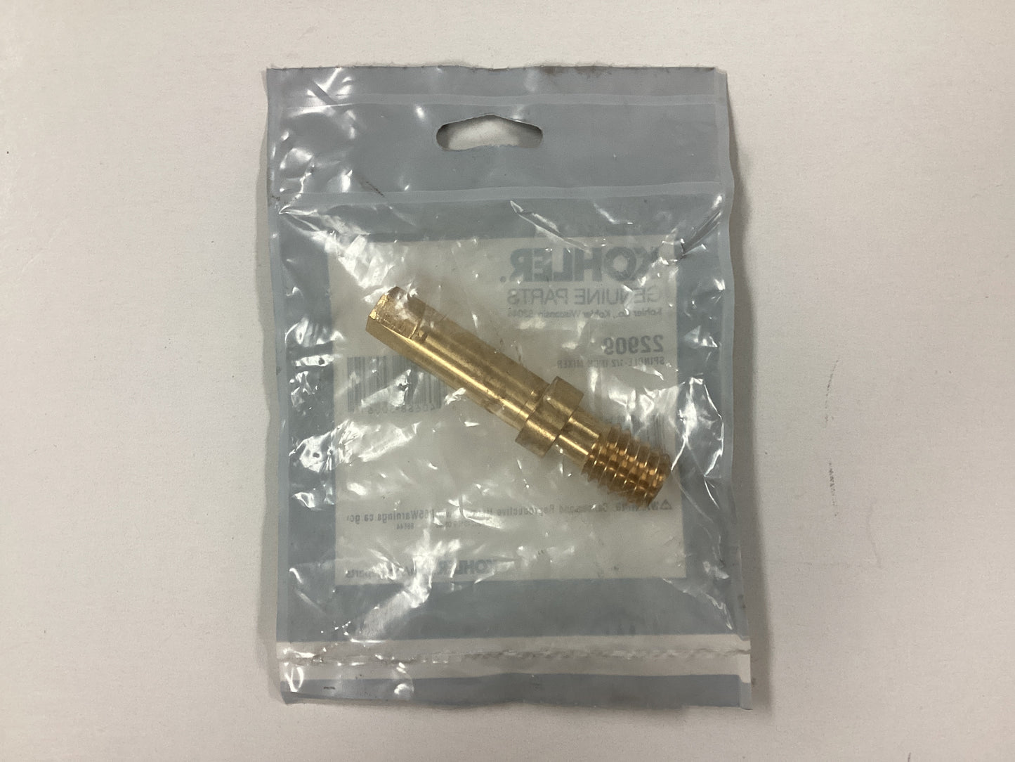KOHLER 22909 SPINDLE SHORT NIEDECKEN