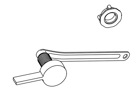 KOHLER TRIP LEVER GP 1034693 CP