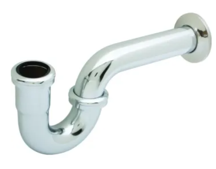 Premier 1-1/4 in. Brass P-Trap, 22-Gauge CHROME