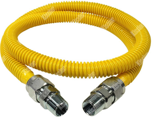 GAS CONNECTOR 1/2 MIP X 1/2 MIP 72" 13-3172