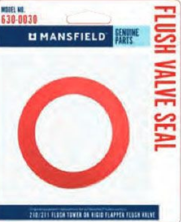 Mansfield #210 Flush Valve Seal Kit 630-0030 M210RK