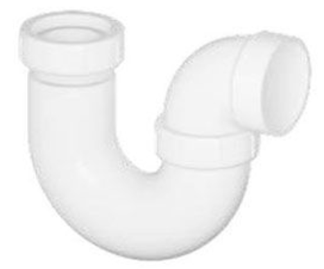 1 1/2 2 NUT P TRAP PVC 112PT892
