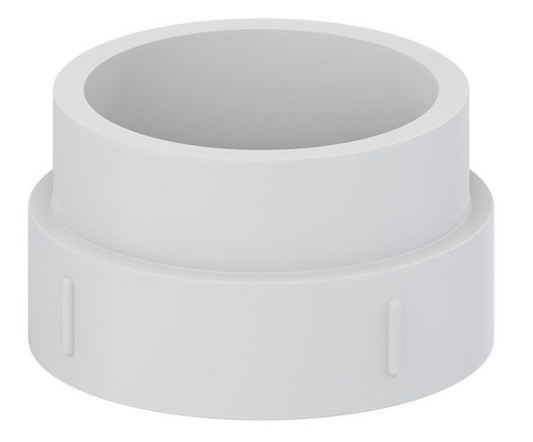 3 FITTING FEMALE ADAPTER CLEANOUT WITH PLUG PVC 3PFFA