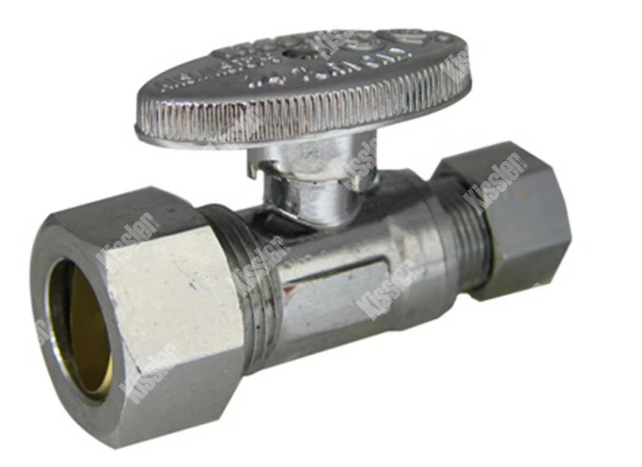 R VALVE 5/8 COMP X 3/8 COMP STRAIGHT QT 88 9015