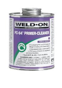 WELD ON 8 OZ PURPLE PRIMER 279325