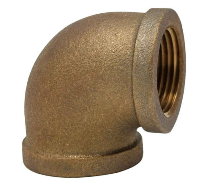 3/4 90 ELL ROUGH BRASS 34RB90
