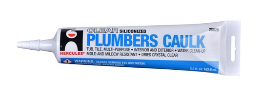 POLYSEAMSEAL LATEX BATH CAULK DAP CLEAR 5.5 OZ