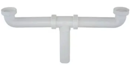 CENTER OUTLET WASTE 1 1/2 x 16 PVC DIRECT CONNECT 295628 OLD 171326