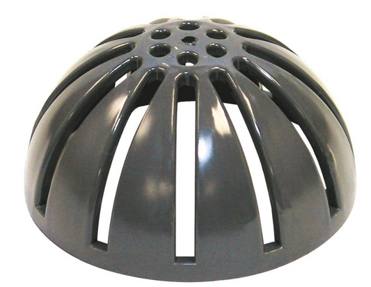 PVC DOME STRAINER 12' FLOOR SINK SMDS