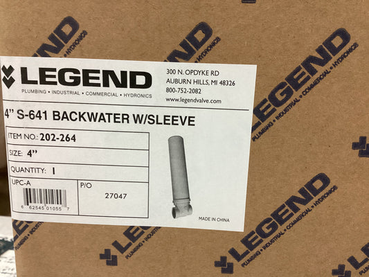 4  PVC Backwater Valve 4PBV