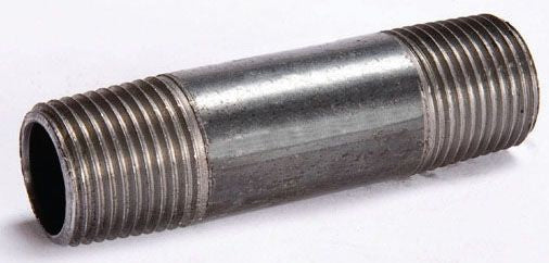1 X 4 NIPPLE BLACK 14BN