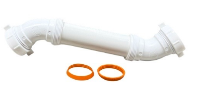 1 1/2  DOUBLE OFFSET SLIP JOINT PVC 1108202