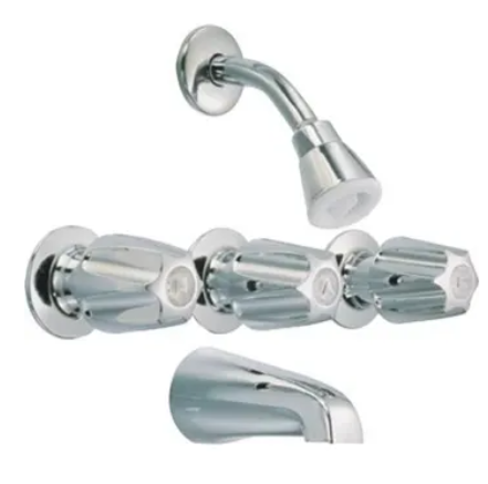 PRO PLUS 3 HANDLE TUB SHOWER VALVE 245832 OLD 114135
