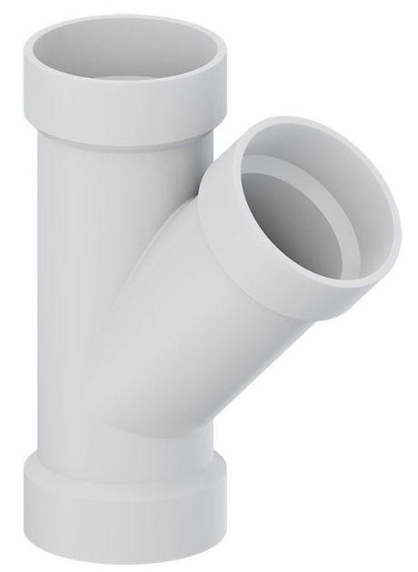 1 1/2 WYE PVC 40 112PY