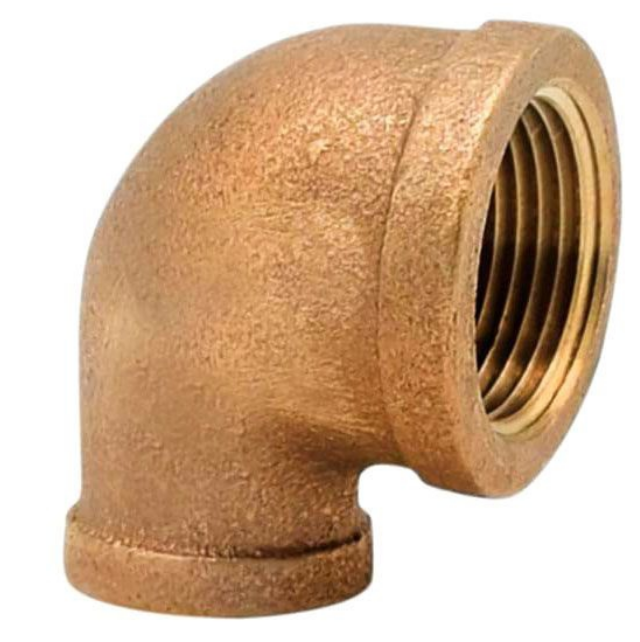 3/4 X 1/2 90 ELL ROUGH BRASS 3412RB90