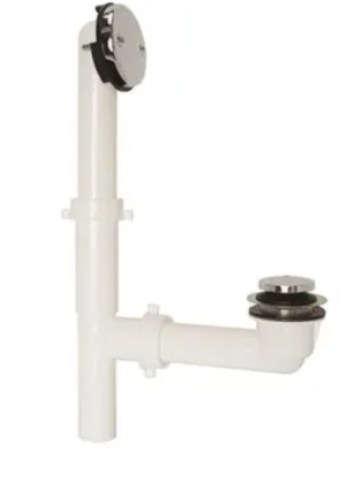 TIP TOE WASTE & OVERFLOW  CHROME 243201 OLD BD1521