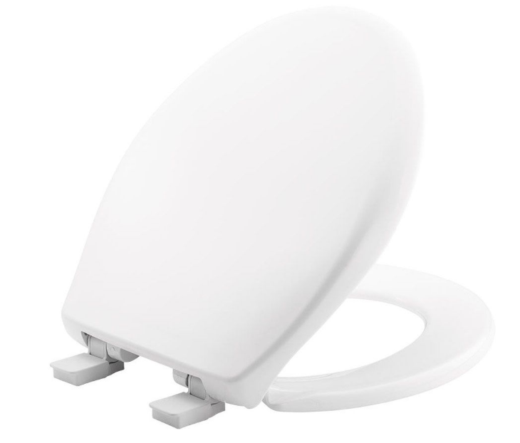 BEMIS 200 SLOW CLOSE TOILET SEAT WHITE BEM200E4W
