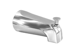 TUB SPOUT NOSE THREAD DIVERTER CHROME 359789 OLD 101007