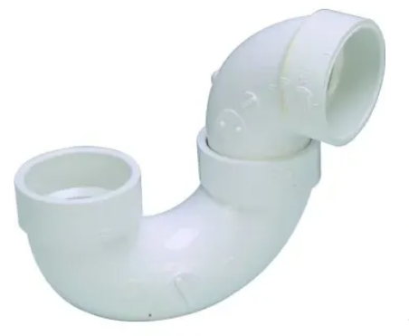 1 1/2 PVC GLUE P-TRAP SCH 40 112PPT885