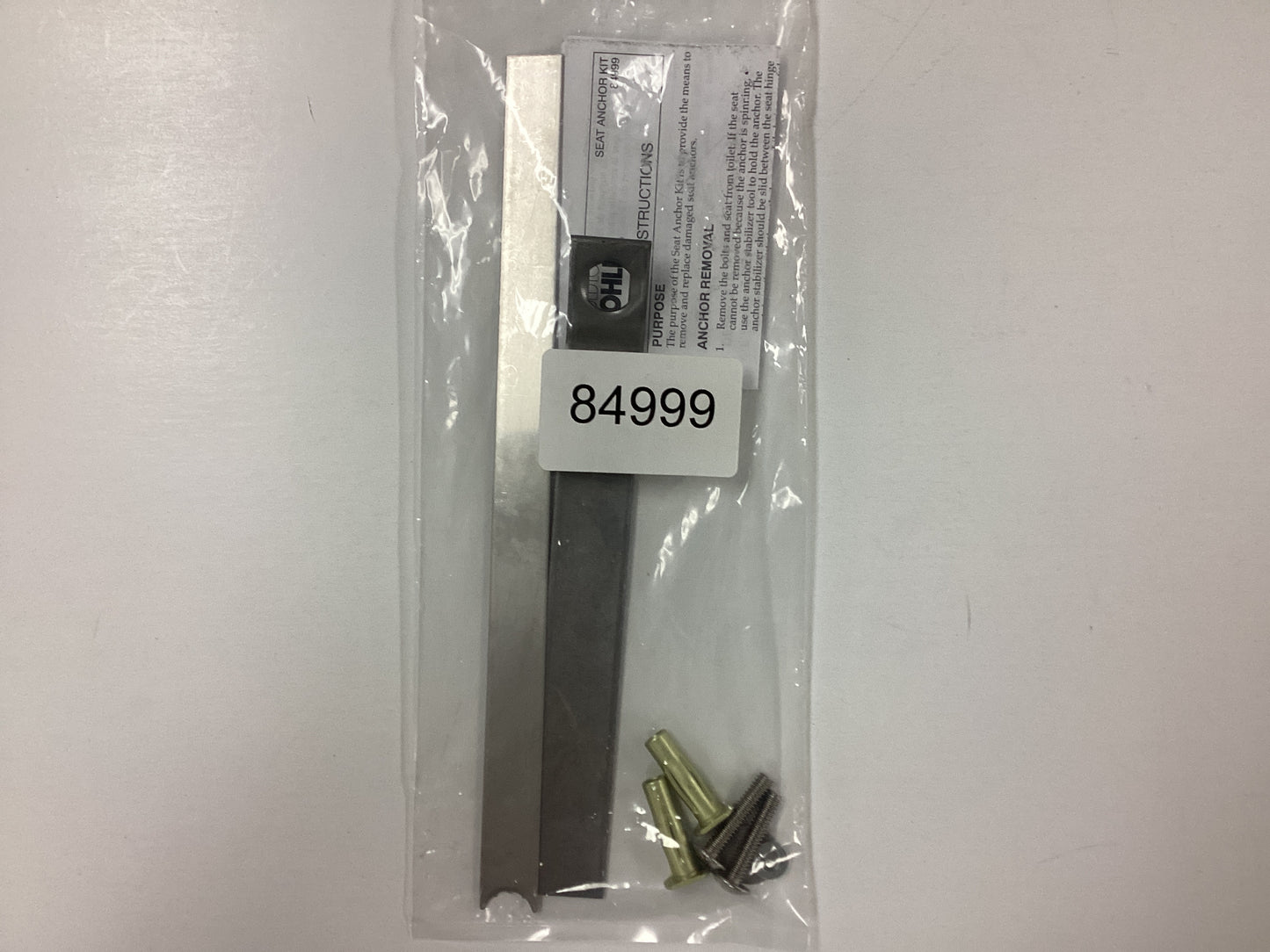 KOHLER 84999 ANCHOR KIT